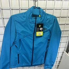 Pearl Izumi Women’s Quest Barrier Convert Jacket Medium Blue Buzz $130