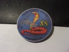 THE REGENT HOTEL CASINO (LTD 750) $8 casino gaming poker chip - Las Vegas, NV — photo 3