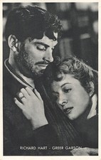 911277) Schauspieler Karte  -  Richard Hart und Greer Garson