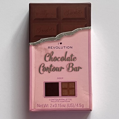 I Heart Revolution Chocolate Bar Palette Deep Matte Contour Shimmer Highlighter