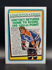 1990-91 Topps #2 Wayne Gretzky Edmonton Oilers Hockey Card