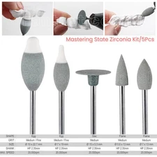 Dental Green State Zirconia Contouring Pre-sintered Zirconia Shaping Diamond Bur