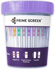 Prime Screen Multi-Drug Urine Test Cup 16 Panel Kit... 