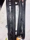 Clear PVC Plastic Makeup Bag with Zipper, Black Trim, Clear/Black Color — photo 2