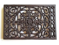 UNTERSETZER Gusseisen L=25 cm für Töpfe Pfannen Küchendeko Pflanzenuntersetzer