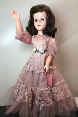 17  Vintage American Character Sweet Sue Doll Walker Brunette All Original #S