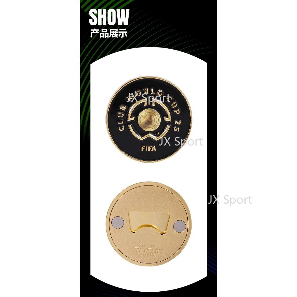 FIFA CLUB WORLD CUP 2025 非売品キーホルダー&ピンバッジ FIFA 2025 クラブワールドカップ CWC ピンバッジ 2.5D エンブレム