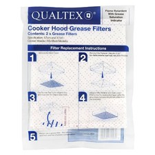 Zanussi Electrolux AEG Cooker Hood Extractor Grease Filter Paper 2PK