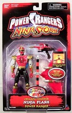 Power Rangers Ninja Storm Crimson Thunder Ninja Flash Ranger Nuevo Sellado de Fábrica