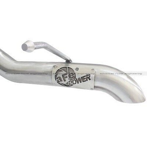 aFe Power High Tuck 2.5" Exhaust System for 07-18 Jeep Wrangler JK 2 & 4 Door - Picture 3 of 7