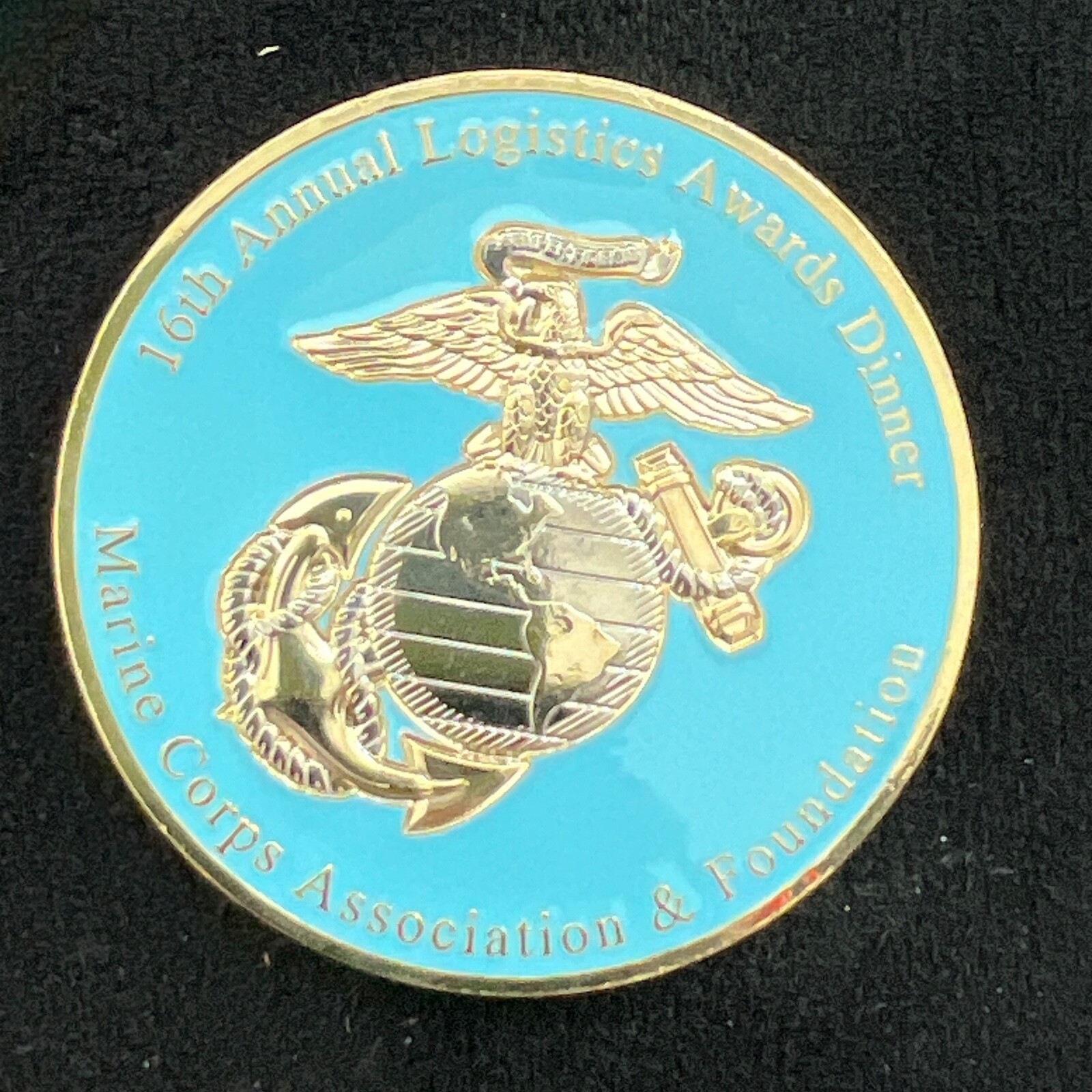 16TH ANUAL LOGISTIC AWARD DINNER MARINE CORPS Challenge Coin