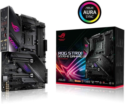 ASUS ROG STRIX X570-E GAMING with WiFi 6 AMD AM4 ATX Motherboard New