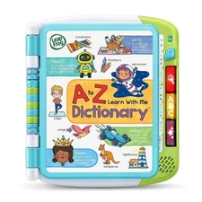 Leap Frog A to Z Learn with Me Dictionary Preschool Interactive Book