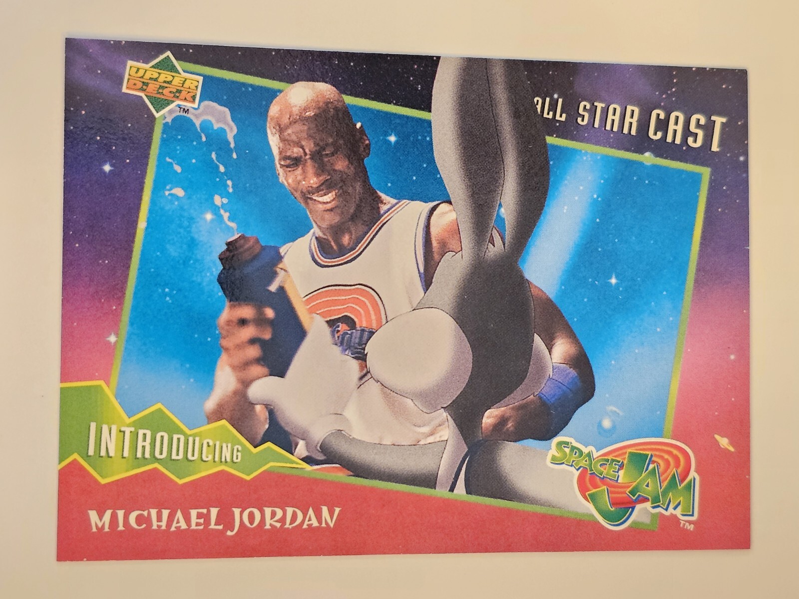 1996 Upper Deck, Space Jam - All Star Cast #23 Michael Jordan