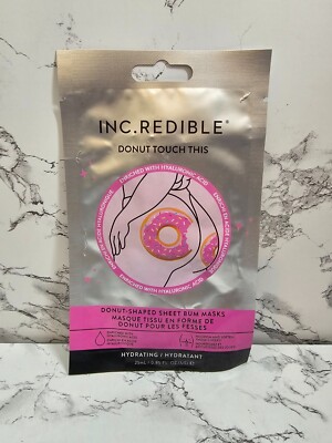 Inc.Redible Donut Touch This Hydrating Donut-Shaped Sheet Bum Mask 1 Set Sealed