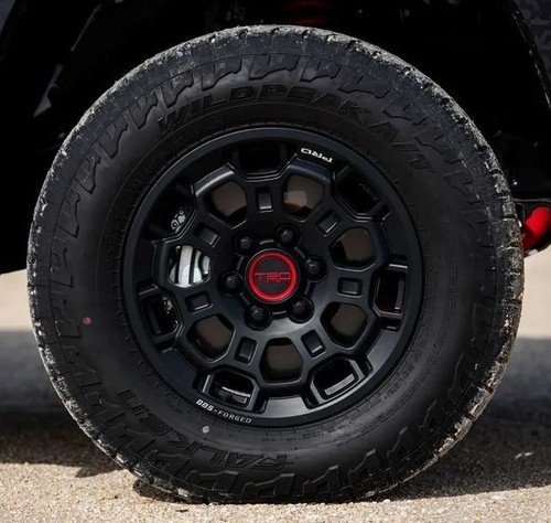 Genuine Toyota 2022 Newer Tundra TRD PRO Flat Black 18 BBS Forged Alloy Wheel EBay