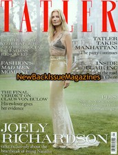 UK Tatler 1/10,Joely Richardson,Luke Johnson,Cherie Blair,January Jones,Jan 2010