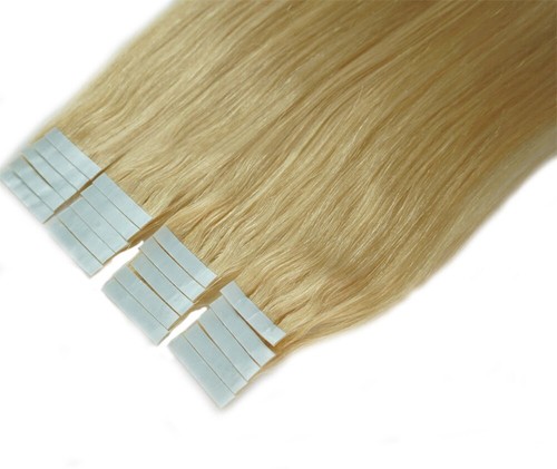 Tape In Remy Human Hair Extensions Skin Weft Highlight Blonde Fashion Style Hair - Picture 57 of 92