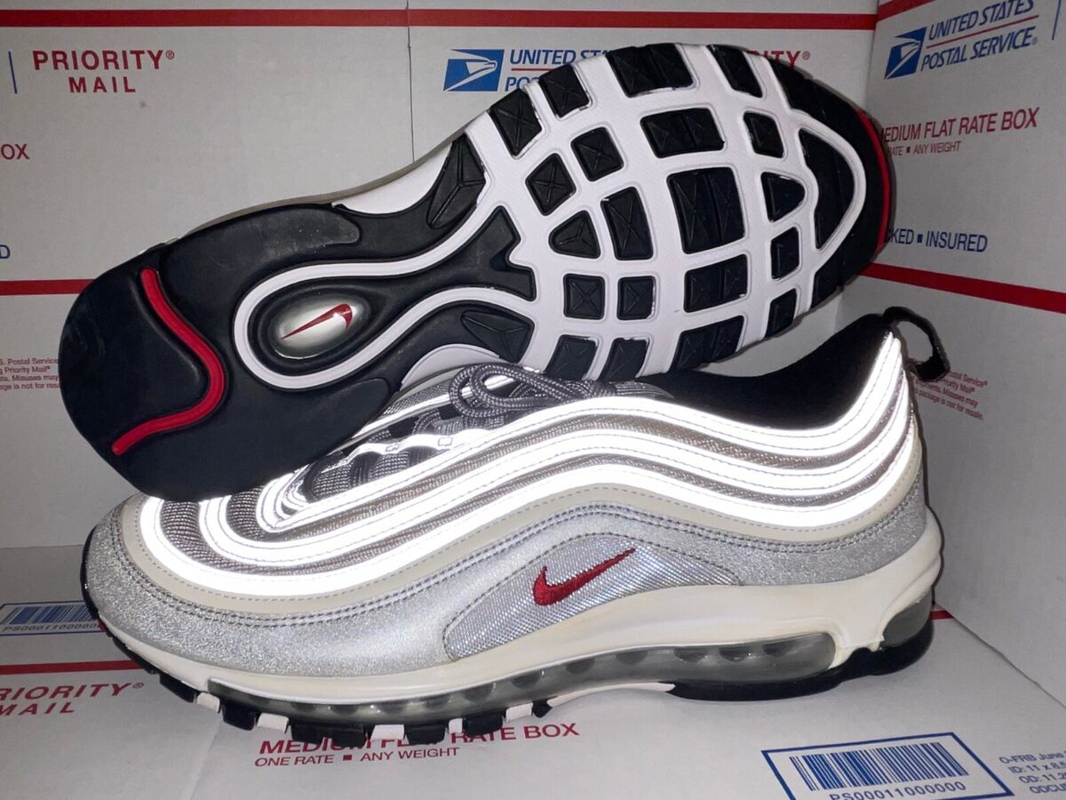 Nike Air Max 97 OG QS 'Silver Bullet' 2017 Men's Shoes Nike Air Max 97 OG QS 'Silver Bullet' 2017 Men's Shoes