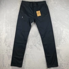 J Crew Pants Mens 31x32 Cargo Tech Pant 484 Slim Straight Stretch Black