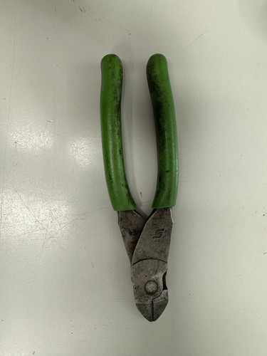 Snap On 87acf 7" vector edge diagonal cutter green - Picture 2 of 7