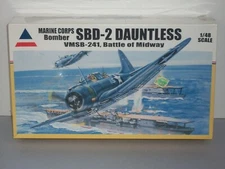 Accurate Miniatures 1/48 Scale SBD-2 Dauntless, Battle Of Midway- Factory Sealed