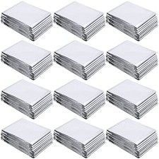 12Pk Reflective Mylar Film Garden Greenhouse Covering Foil Sheets for Grow Room
