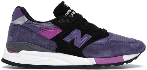 New Balance 998 Made in USA Purple Black