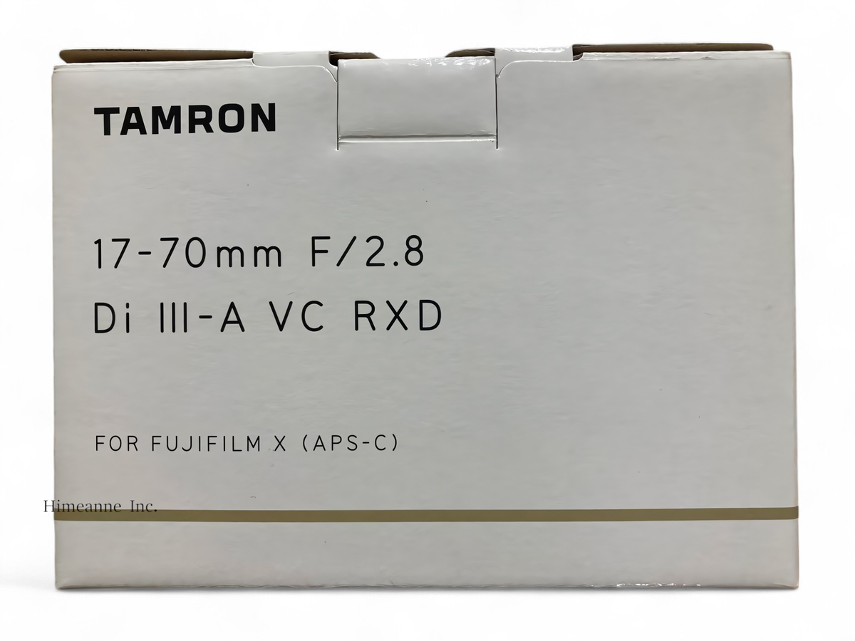 Tamron 17-70mm f/2.8 Di III-A VC RXD Lens for Fujifilm X Tamron 17-70mm f/2.8 Di III-A VC RXD Lens for Fujifilm X