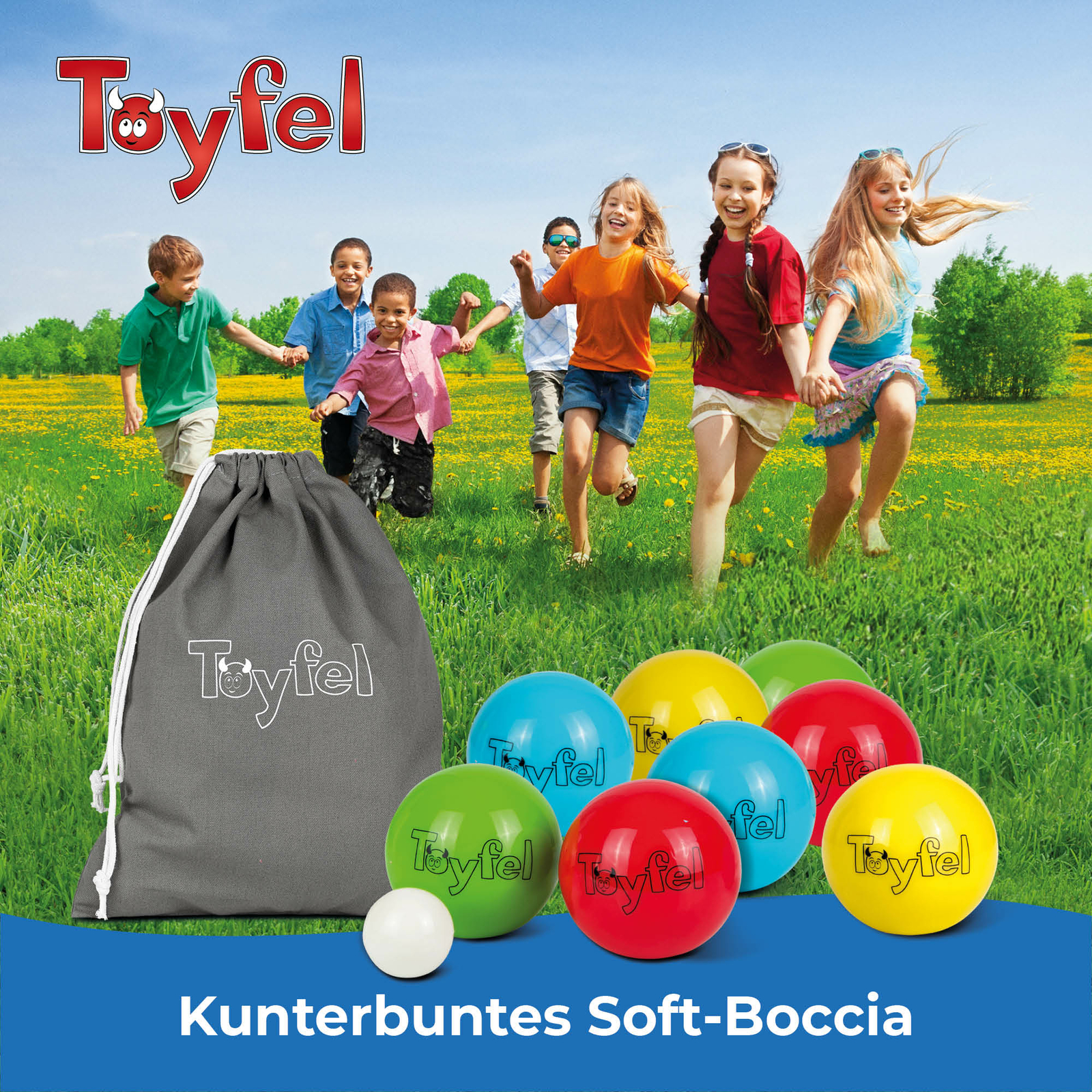 Mygoodprice Tasche Für Boccia-Kugeln – Motiv Boulet, 23x9x6 Cm, Polyester, Mit Reißverschluss