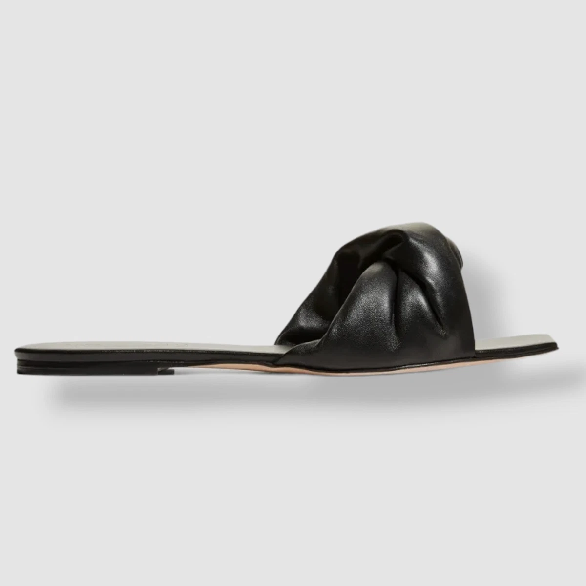 Studio amelia twist leather sandals new arrivals