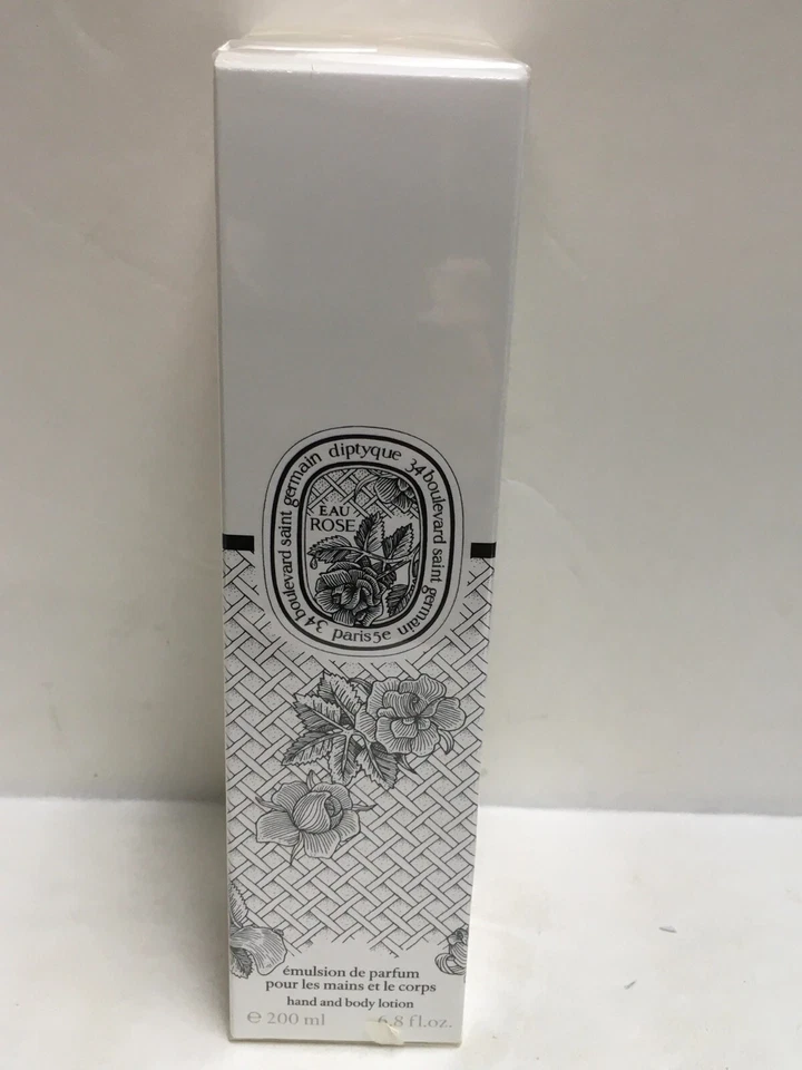 Diptyque Eau Rose Hand And Body Lotion 6.8fl oz made in France 6.8 fl oz sealed - Image 2 of 4