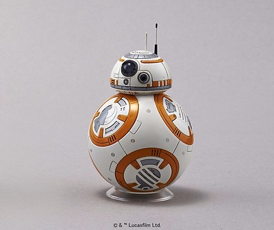 BANDAI 1/12 BB-8 & R2-D2 Plastic Model Kit STAR WARS The Force