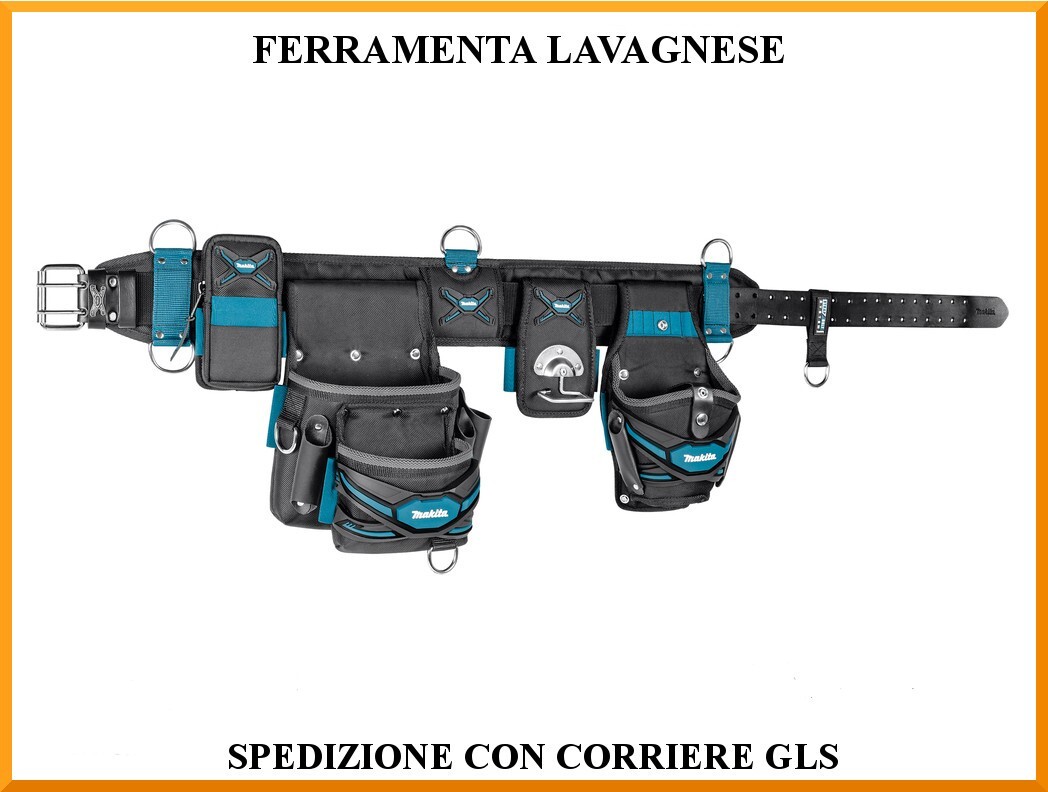 Cintura Makita E-05175 Professionale per Edilizia | Cuoio e Comfort