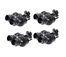 4 PZ Pompa di Circolazione Wave Maker 1600 GPH Acquario Powerhead Supporto Ventosa
