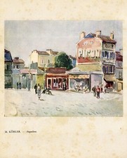 Angouleme - Frankreich Kunstdruck 1942 von Maxim Köhler * München † Berwang