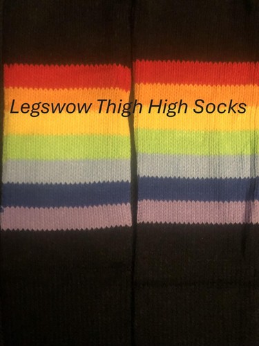 Extra Long Thigh High Slouch Socks Leg Warmer Plus Size Knit Cable Cozy Boot - Picture 49 of 236