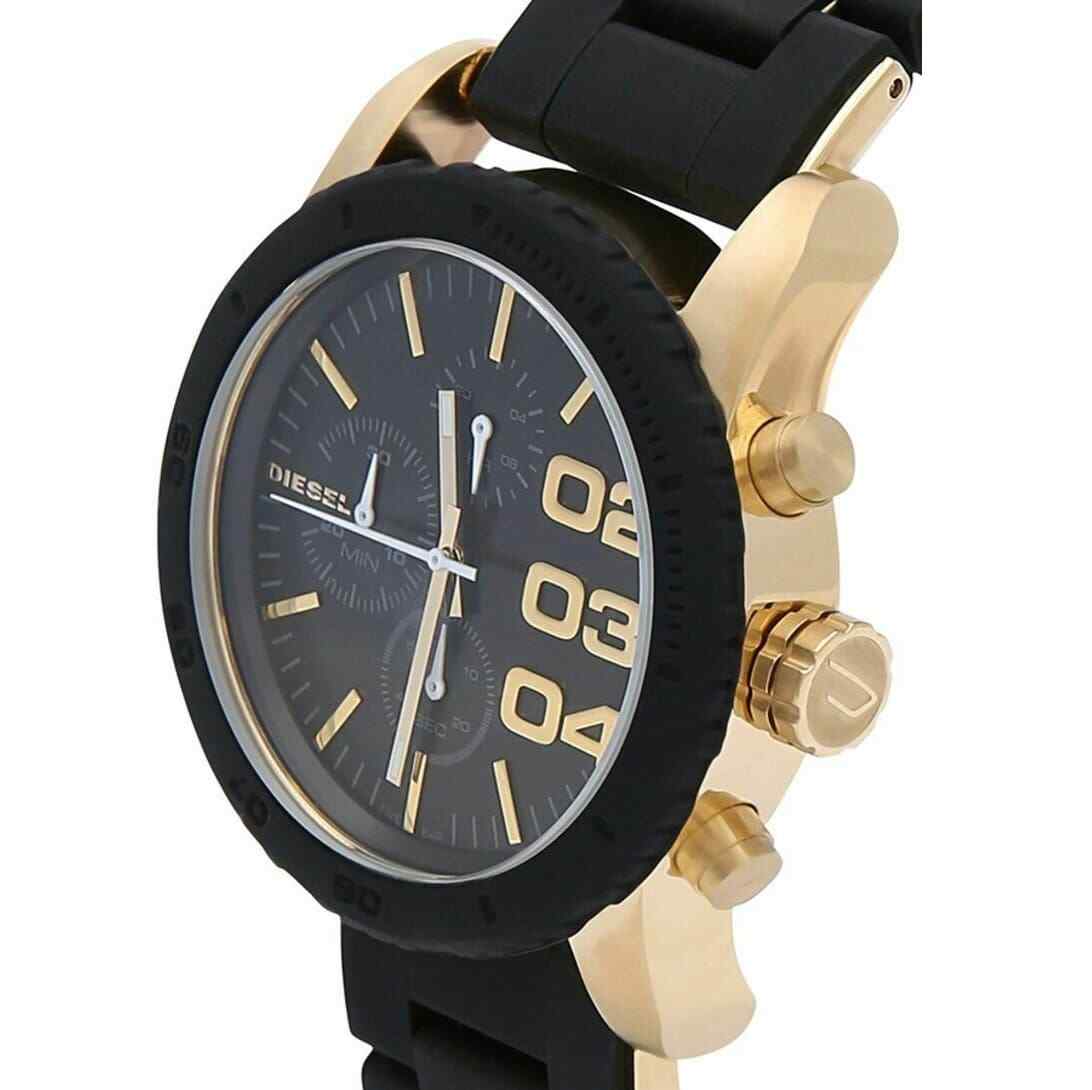 Diesel DZ5320 Franchise Chronograph Black Silicone Stainless Steel Women\'s Watch Diesel Men main image 3