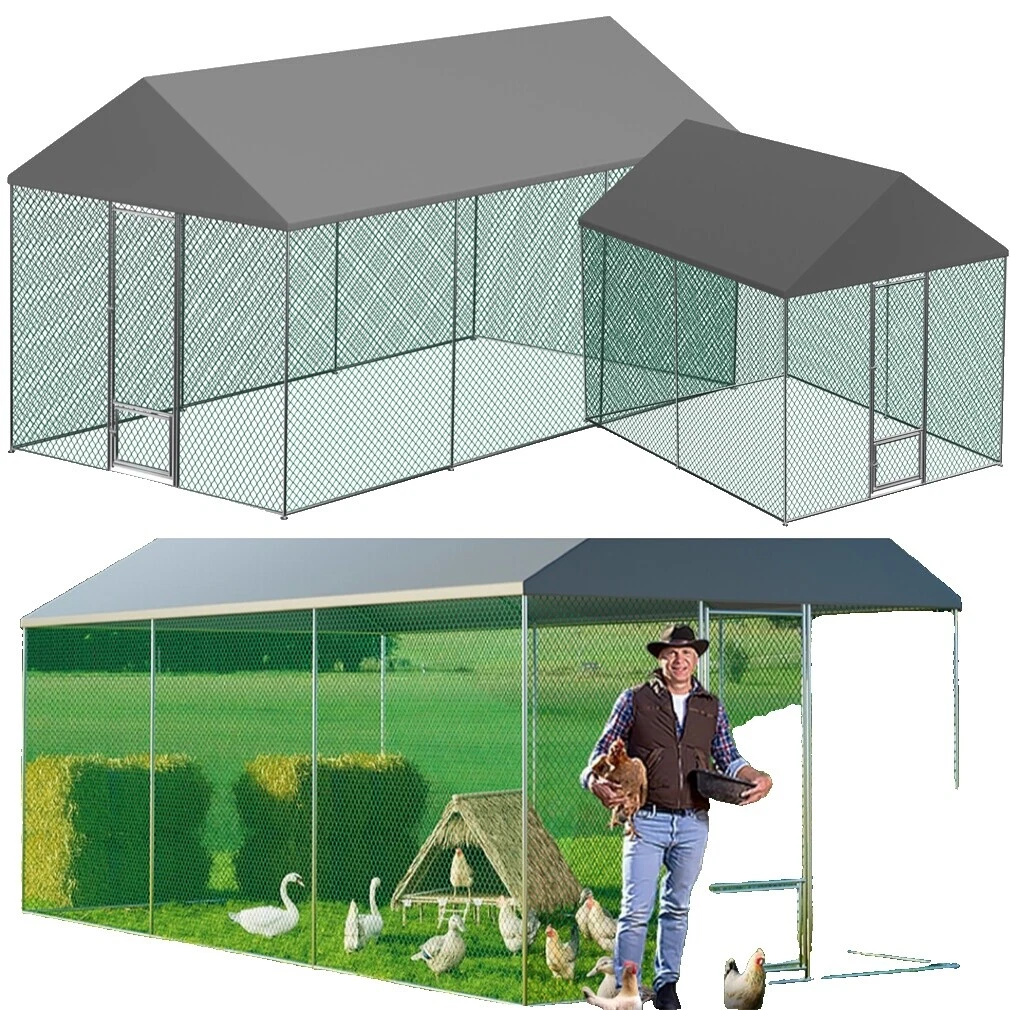 Casas de pollo Manual/coops Patio suministros de aves de corral