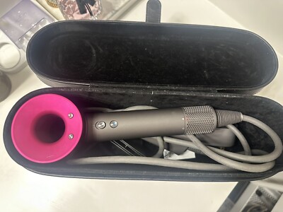 Dyson Supersonic 1600W Standard Hair Dryer - Gray/Pink
