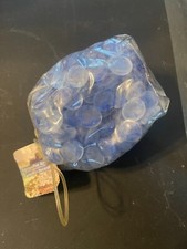 Decorative Accents Flat Glass Gems - Blue Swirl 2 lb bag