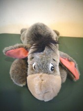 WALT DISNEY WORLD WINNIE THE POOH 17" EEYORE REMOVABLE TAIL PLUSH STUFFED TOY