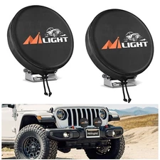 Nilight 5.75inch Round Offroad Pod Light Cover 6 Inch Diameter Protective Cover