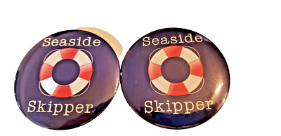 Seaside Florida Skipper Patches 2 New Unsewn