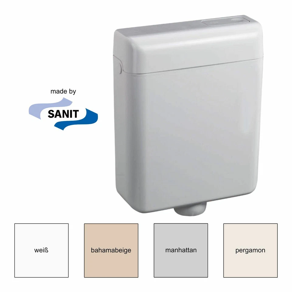 Spülkasten Spar 6 l Start/Stopp-Spültechnik in verschiedenen Farben wählbar