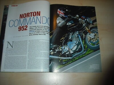 MO Magazin 3982) Norton Commando 952 mit 80PS im TEST auf 8 Seiten