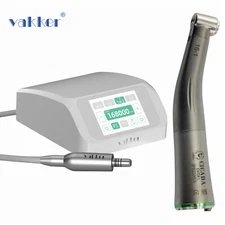 Brushless Dental Electric Motor with 16:1 Fiber Optic Handpiece Contra Angle