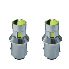 Kit 2 lampadine Led Canbus Bay15d a 6 led Superbianchi 180lm Simoni Racing