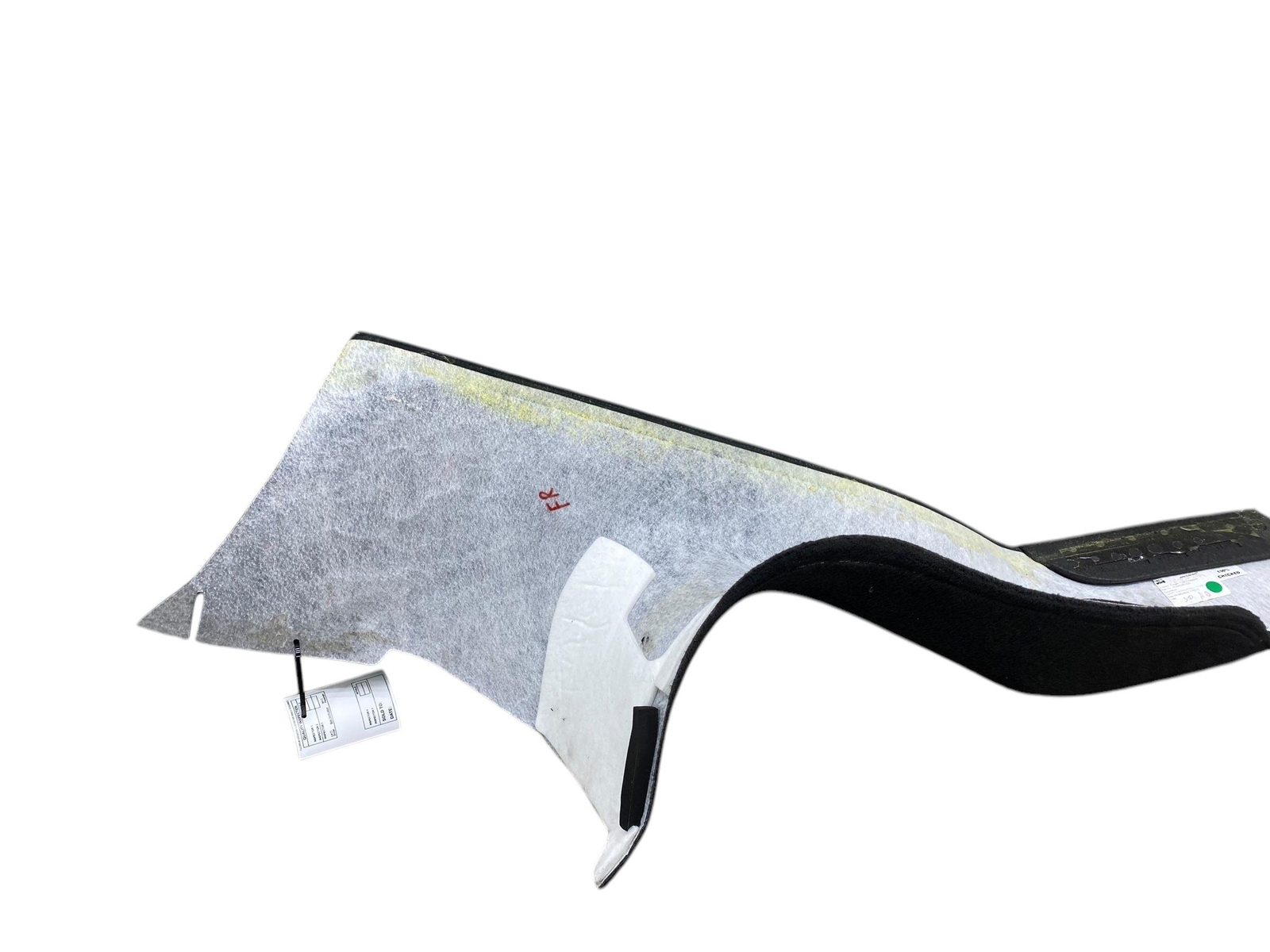 2019-2021 MCLAREN 600LT FRONT RIGHT SIDE LOWER DOOR SILL FLOOR CARPET RUG COVER