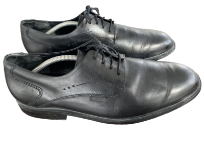 Mephisto Black Derby Oxford Dress Shoes US 11.5 Folmer Air  display picture 1